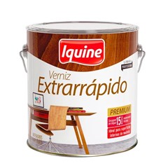 Verniz Extrarrápido Incolor 3,6l Brilhante Iquine