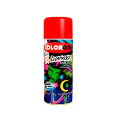 Tinta Spray Colorgi Luminoso Vermelho Ref.755 350ml