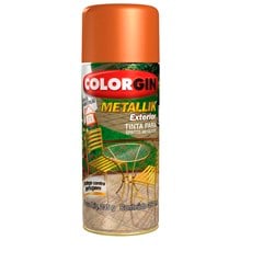 Tinta Spray Colorgin Metallik Exterior Cobre Ref.65 350ml