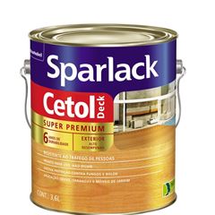 Verniz Cetol Deck Natural 3,6l Semi-Brilho Sparlack 5203095