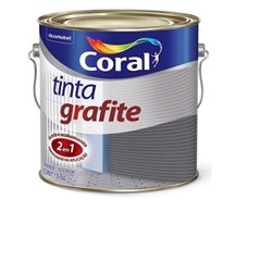 Tinta Grafite Sintética Fosca Coral 5202663 Claro 3,6l