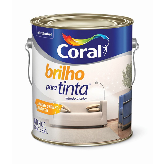 Brilho Para Tinta Incolor 5202600 3,6l - Coral