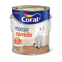 Massa Corrida Pva Coral 52777544  5,7kg