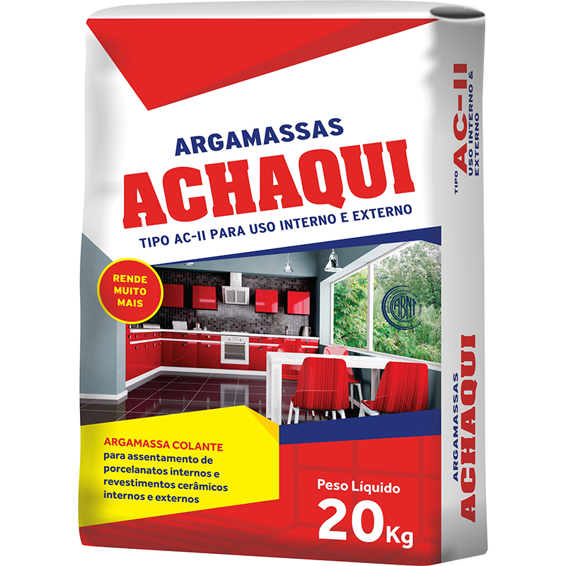 Argamassa AC-II (Externo) 20kg Achaqui