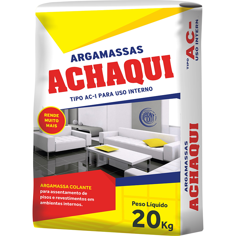 Argamassa AC-I (Interno) 20kg Achaqui