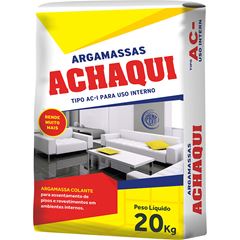 ARGAMASSA AC-I (INTERNO) 20KG ACHAQUI