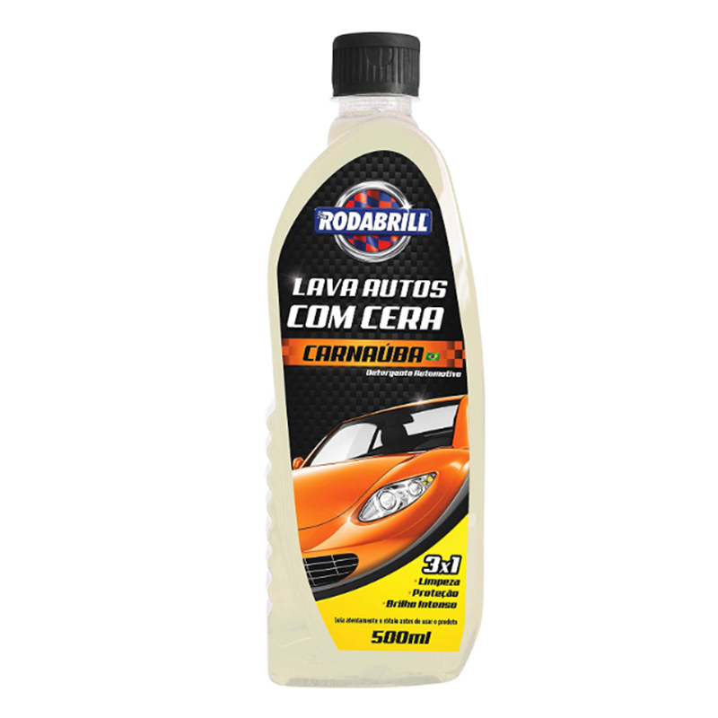 Lava Autos Com Cera 500ml Rodabrill