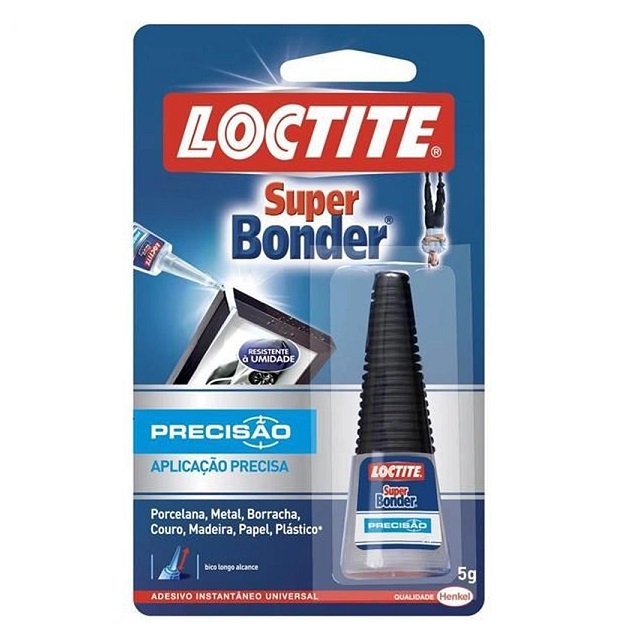 Cola Super Bonder Precisao 5g Loctite - Henkel