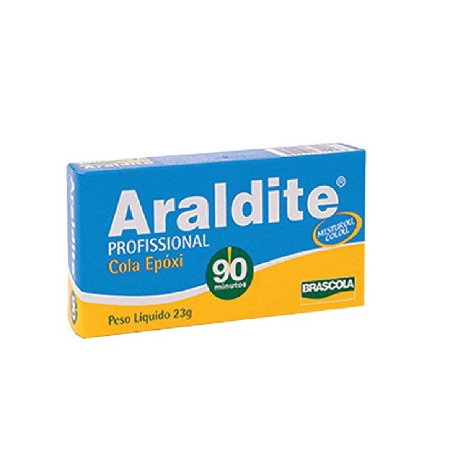 Cola Epóxi Araldite Profissional 90 Minutos 23g Tekbond