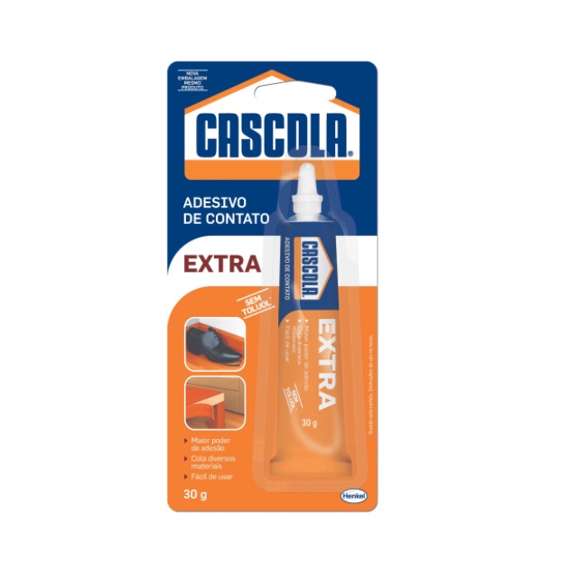 Adesivo Contato Extra Sem Toluol 30g Cascola - Henkel