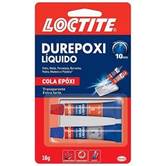 Durepoxi Liquido 10 Minutos Transparente 16g Loctite - Henkel