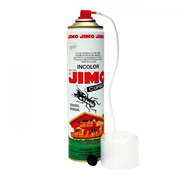 Jimo Cupim Incolor Com Tubo Flexível E Agulha Aerosol 400ml 250g Jimo