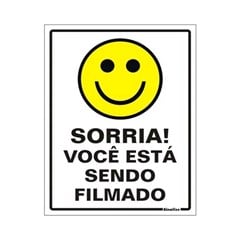 Placa Sinalizadora Em Poliestireno15x20cm 