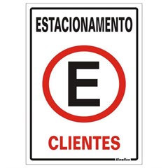 Placa Sinalizadora Em Poliestireno 20x30cm 