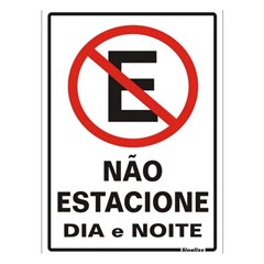 Placa Sinalizadora Em Poliestireno 20x30cm 