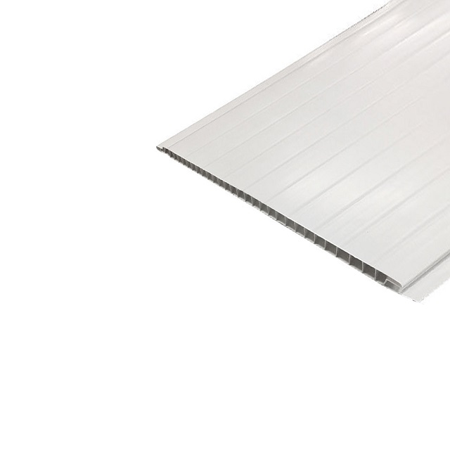 Forro de Pvc Frisado Branco Tala Com 200mm X 6m (1,2m2) Perfilplast