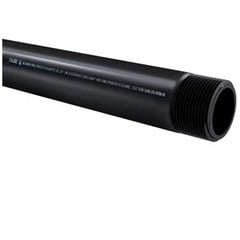 Tubo Eletroduto Roscável Pvc Preto 3m 1/2