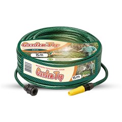 Mangueira Pvc Para Jardim Peça Com 15 Metros Garden Top Verde 8195 Plastman
