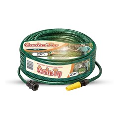 Mangueira Pvc Para Jardim Peça Com 20 Metros Garden Top Verde 8196 Plastman