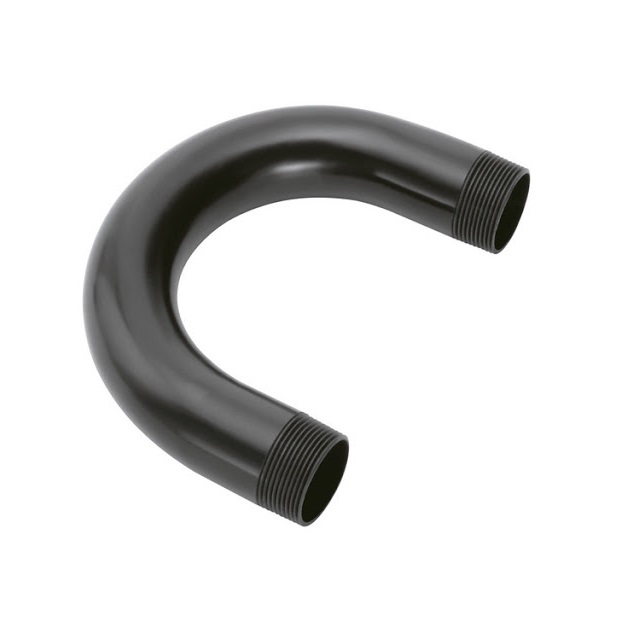 Curva Para Eletroduto Roscável 180° Pvc Preto 1