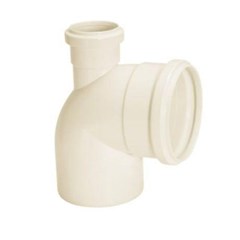 Joelho 90° Com Visita Esgoto Pvc Br 100x50mm Amanco