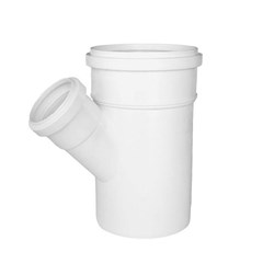 Junção de Redução Simples Esgoto Pvc Br 100x75mm Tigre