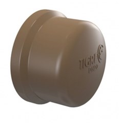 Cap Soldável Pvc Marrom 40mm Tigre