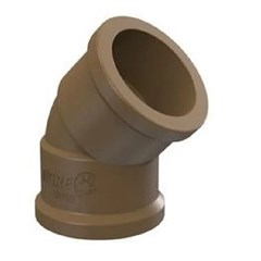 Joelho 45º Soldável Pvc Marrom 25mm Tigre