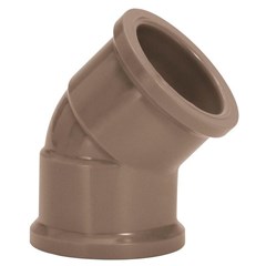 Joelho 45° Soldável Pvc Marrom 25mm Amanco