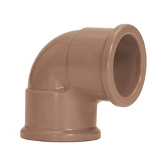 Joelho 90° Soldável Pvc Marrom 60mm Amanco