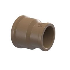 Luva de Redução Soldável Pvc Marrom 40x32mm Tigre