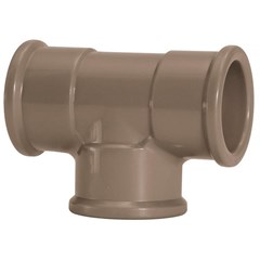 Te Soldável Pvc Marrom 32mm Amanco