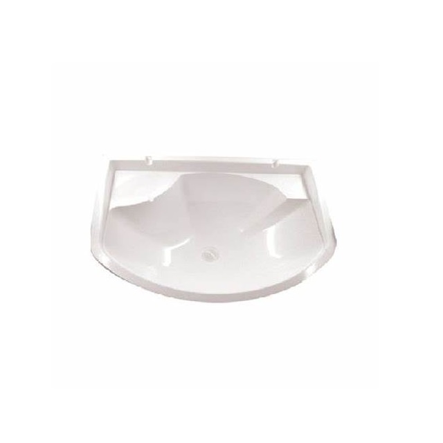 Lavatório Em Pvc Econômico 34x25cm Branco 2620 Herc