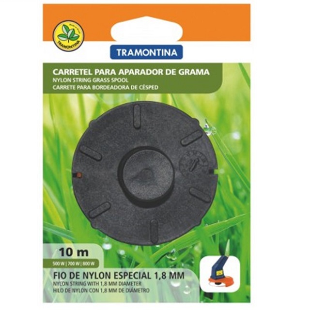 Carretel Para Cortador de Grama Com 2 Fios 1,8mmx10m 78797/284 Tramontina