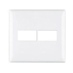 Placa 4x4 1+1 Posto Branca M9p2 Thesi Bticino
