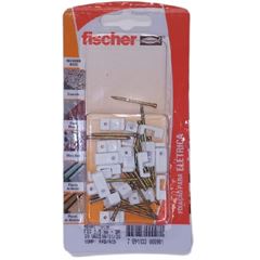 Abraçadeira Para Fixar Fio Schf 2,5mm Branca 20 Peças 600098 Fischer