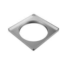 Porta-Grelha Esgoto Pvc Prata Quadrado 100mm 27611249 Tigre