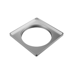 Porta-Grelha Esgoto Pvc Prata Quadrado 150mm 27591205 Tigre
