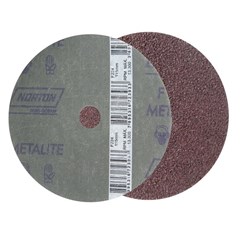 Disco de Lixa Metalite Para Ferro E Aço Diâmetro 180mm F247 Grão 100 Norton