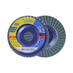 Disco Flap Plano Para Aço, Metal E Inox Diâmetro 115mm Furo 22,23mm Grão 60  R822 Norton