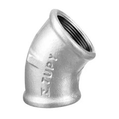 Joelho 45º Galvanizado Rosca Bsp 4