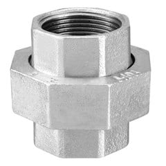 União Assento Bronze Galvanizada Rosca Bsp 1/2