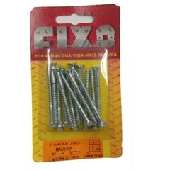 Parafuso Madeira 4,2x50 Com 14 Peças Lj 1.0 Fixo