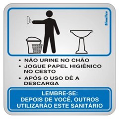 Placa Sinalizadora Em Alumunio 15x15cm 