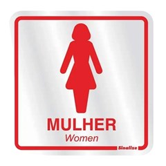 Placa Sinalizadora Em Alumunio 15x15cm 