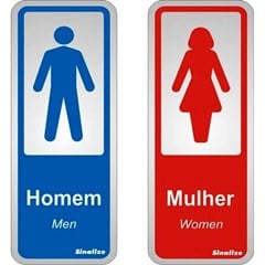 Placas Sinalizadoras Em Alumunio 15x15cm 
