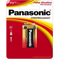 Pilha  9v Alkaline (6lf22xab/1b) 2015 Panasonic