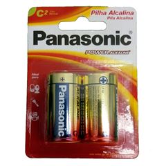 Pilha Média C Power Alkaline C/2 2298 Panasonic