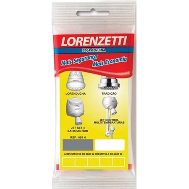 Resistência Lorenducha, Tradição, Jet Set 4, Jet Control 4500w 3055d 220v  Lorenzetti