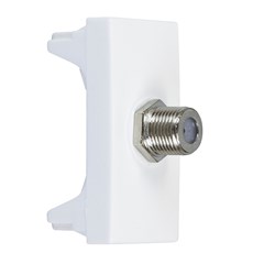 Módulo Tomada Antena Tv Coaxial Branco 615030 Pialplus Pial